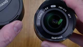 Review of Samyang 7.5mm Fisheye lens for M43 cameras