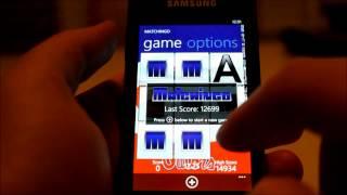 Preview of Matchingo for Windows Phone 7 - Gameplay - wp7dev