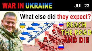 23 Jul Desperate Try Russians Reach Ukrainian Road and Die  War in Ukraine Explained