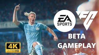 EA Sports FC 24 BETA GAMEPLAY Manchester City vs Manchester United
