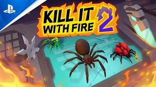 Kill It With Fire 2 - Announcement Trailer  PS5 & PS4 Games