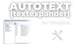 AutoText for Windows textexpander ketik BRB keluar BE RIGHT BACK