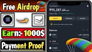 New crypto loot offer today  crypto loot  new crypto loot instant payment  Solana New airdrop