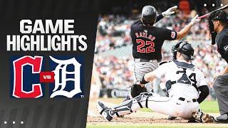 Guardians vs. Tigers Game Highlights 73024  MLB Highlights