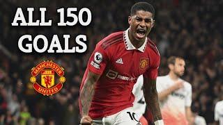 Marcus Rashford All 150 Goals For Manchester United So Far 2016-2023