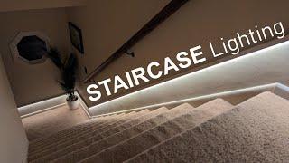 EASY Motion Activated Staircase Lighting - NO PROGRAMING