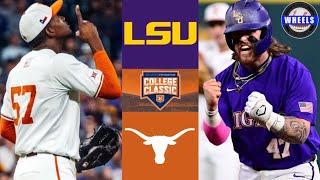 #3 LSU vs #15 Texas Great Game  Astros Foundation College Classic  2024 College Baseball