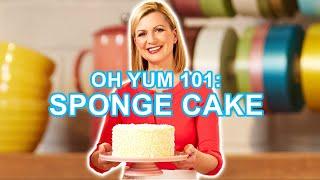 Professional Baker Teaches You How To Make SPONGE CAKE LIVE