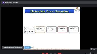 International Webinar on Solar Cell and Solar Energy