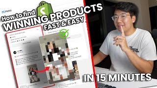 How to find winning products in 15 minutes live results