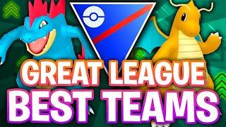 THE *TOP 10* TEAMS FOR THE GREAT LEAGUE FOR SEASON 18 OF POKEMON GO  GO BATTLE LEAGUE