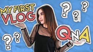 MY FIRST VLOG #QnA with Elina Joerg