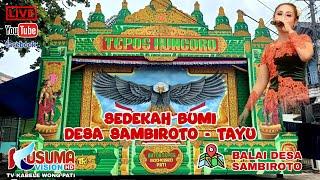 KETOPRAK TEPOS KUNCORO DALAM RANGKA SEDEKAH BUMI DESA SAMBIROTO - TAYU