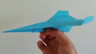 Origami Uçak Nasıl Yapılır - Kağıttan Çok Güzel Uçan Uçak Yapımı