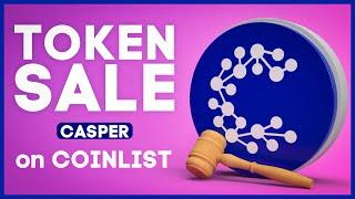  Casper TOKEN SALES on COINLIST - What is it and how to participate in it?