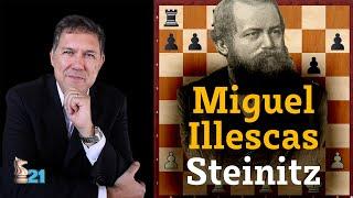 La Inmortal de Steinitz GM Miguel Illescas