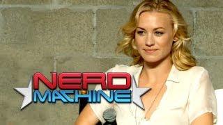 Yvonne Strahovski & Chuck Cast w Zac Levi  Nerd HQ 2012 A Conversation for a Cause