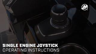 How to Maneuver Your Boat Using the Mercury Single Engine Joystick