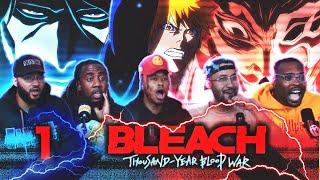 ITS A WHOLE MOVIE Bleach TYBW Ep 1 367 REACTION