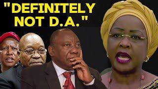 Fearless Chihombori Warns South Africa About Coalition With DA Party