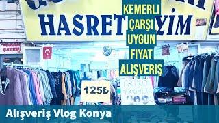 Alışveriş Vlog Konya - Kışlık Ucuz Kaliteli Alışveriş nerede yapılır ? Uygun fiyatlar Kemerli Çarşı