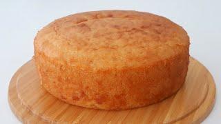 Sponge Cake Recipe  Eggless Sponge Cake  How To Make Eggless Cake