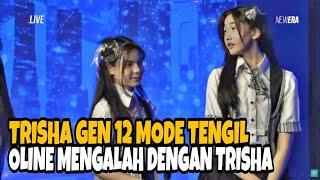 Funny Trisha gen 12 JKT48 is in bad fashion Oline gen 12 gives in to Trisha