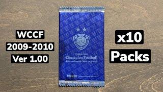 200910 Panini WCCF Soccer Sealed 10 Pack Opening - Rare German Shiny