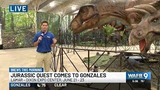 Jurassic Quest returns to Gonzales this weekend