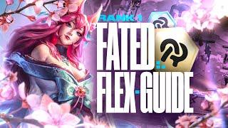 Rank 1 Guide to Climbing with Fated Flex  TFT Set 11 Guide