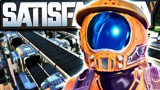 Our Automated MEGA FACTORY Begins  Satisfactory Early Access Alpha Gameplay Ep 2