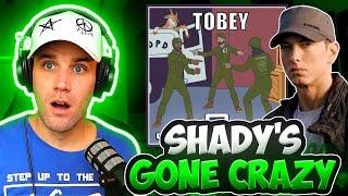 THE NEW BIG THREE?  Rapper Reacts to Eminem - Tobey feat. Big Sean & Babytron REACTION