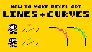 Constructing Lines and Curves in Pixel Art Tutorial