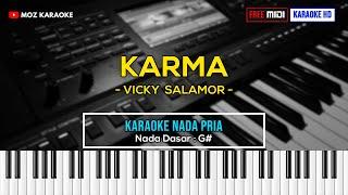 KARMA - NADA PRIA  KARAOKE POP AMBON  FREE MIDI  KARAOKE HD  MOZ KARAOKE