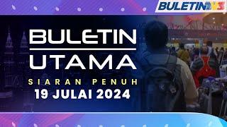 Gangguan IT Global Sektor Penerbangan Perbankan Negara Terkesan  Buletin Utama 19 Julai 2024