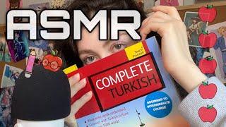 asmr  welcome to turkish class learn turkish withfrom me  teacher roleplayöğretmen