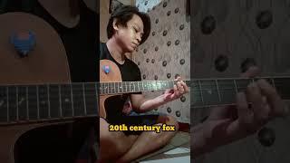 intro 20th century fox gitar