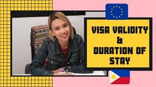Difference between Schengen Visa Validity and Duration of Stay
