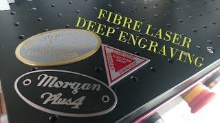 FIBRE LASER 30W DEEP ENGRAVING - Fibre laser deep engraving on 30W laser