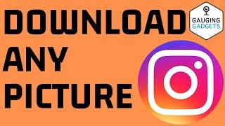 How to Download Any Picture From Instagram - PC Macbook or Chromebook