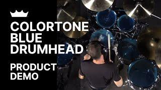 Colortone Blue Drumhead  Remo