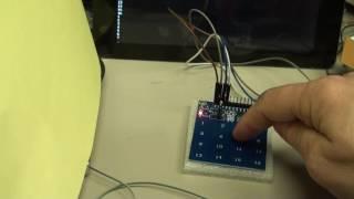 Using TTP229 Capacitive Keypad with Raspberry Pi