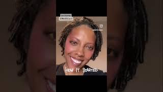 Hey Snoots  Loc Journey How it started vs. How it’s going #locjourney  #locs #shorts #locd