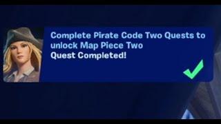 Fortnite - Complete Pirate Code two Quests to unloack May Piece Two - Chapter 5 Season 3