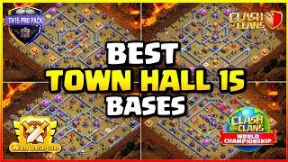 UNBEATABLE TH15 BASE WITH LINK 2023  BEST TH15 WARLEGEND BASE  TH15 CWL BASE - Clash of Clans
