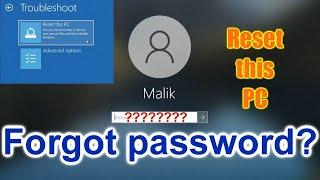 Windows is locked? Forgot my PASSWORD? I can’t log in ️ Bypass Password Tutorial step by step