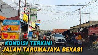 Kondisi Saat ini Jalan Tarumajaya Bekasi utara