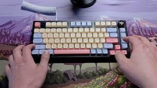 Gateron Smoothie  Leobog Hi75  sound test