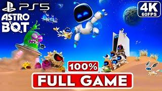 ASTRO BOT PS5 Gameplay Walkthrough FULL GAME 100% 4K 60FPS - No Commentary