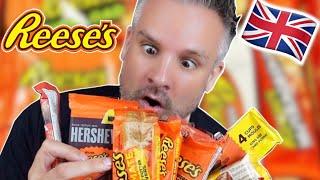 Brit Tries REESES For The First Time